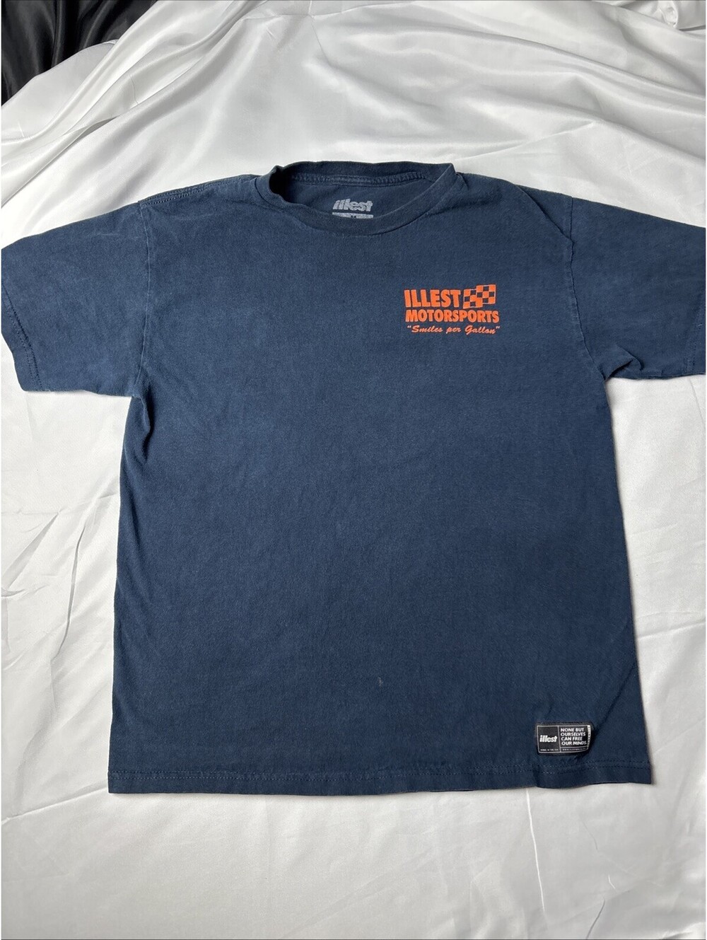 illest Motorsports Navy Blue T-Shirt Size M